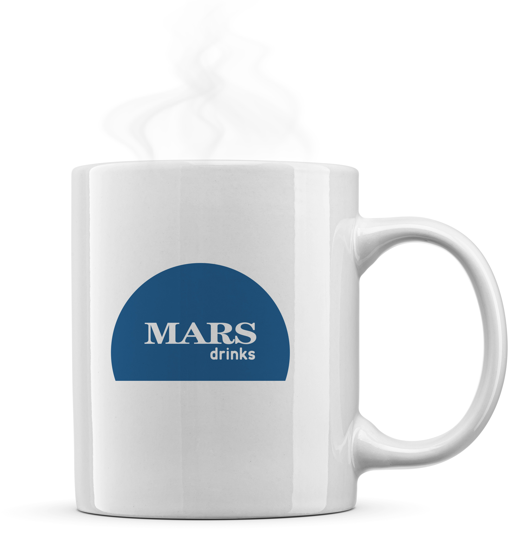 White mug with copy space for logo isolated on white background. Cup for to decorate and printing.; Shutterstock ID 2427313957; purchase_order: -; job: -; client: -; other: -